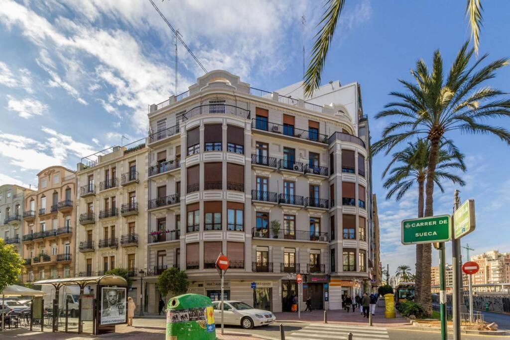 Cosy & Downtown Flat Valencia. Apartman Kültér fotó